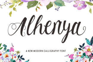 Alhenya: The Elegant Script Font for Modern Web Design