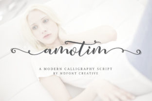Amotim: A Romantic Handwritten Typeface for Handmade Brands