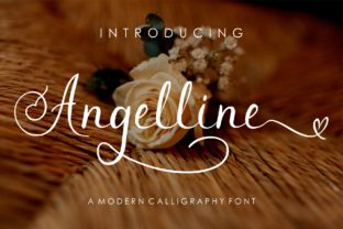 Angelline: Elevating Digital Brand Identity With Elegant Script Typography