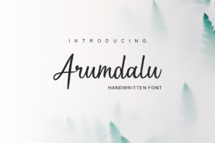 Arumdalu: A Handwritten Typeface for Modern Editorial Design