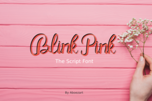 Blink Pink: A Handwritten Typeface for Modern Web Design