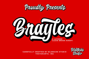 Brayles: A Script Amp Typeface for Modern Web Design