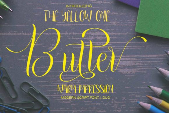 Butter Typeface Review: A Bold Script and Sans Duo for Modern Branding