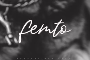 Femto: A Handwritten Typeface for Modern Editorial Design