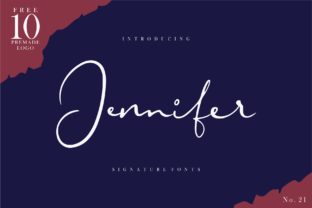 Jennifer Font Review: A Modern Handwritten Typeface for Authentic Branding