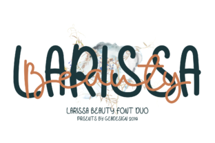 Larissa Beauty Typeface: Elevating Small Business Brand Identity