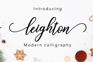 Leighton Typeface: A Modern Script for Elegant Digital Brands