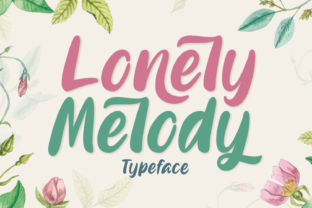 Lonely Melody: The Elegant Typeface for Brand Identity