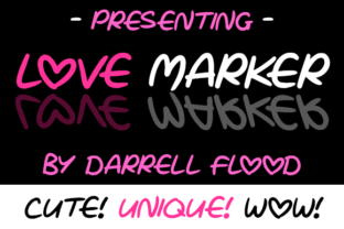Love Marker: The Hand-Drawn Typeface for Authentic Brand Storytelling