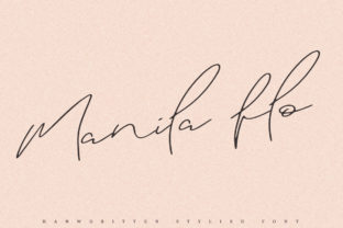 Manila Flo: The Handwritten Typeface That Elevates Small Business Branding