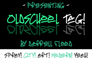 Oldschool Tag Typeface: Elevate Your Brand’s Urban Edge