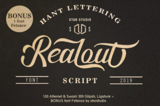 Realout: A Handwritten Typeface for Editorial Design