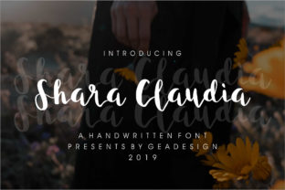 Shara Claudia: A Handwritten Typeface for Editorial Design
