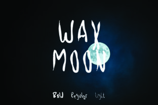 Wax Moon Typeface: A Spooky Script for Digital Branding