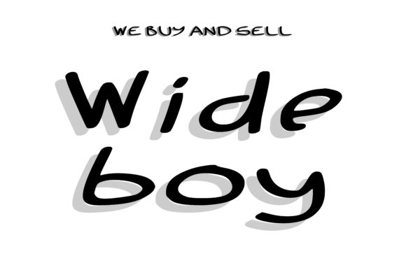 Wide Boy: The Bold Handwritten Typeface for Standout Craft Products