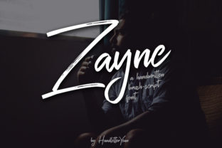 Zayne: A Handwritten Script Font for Editorial and Brand Identity
